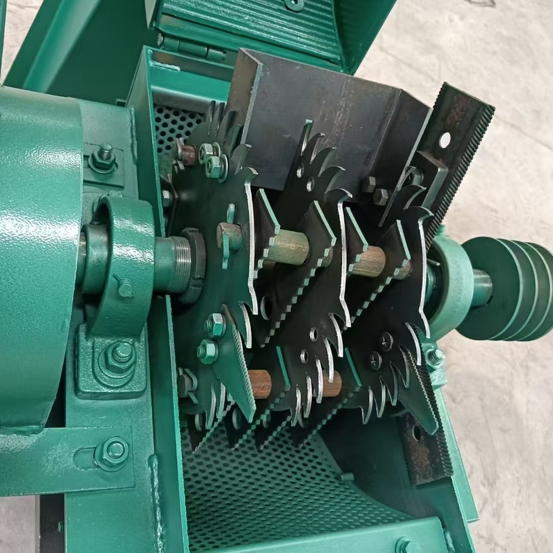 Piccole macchine per pellet di legno per il mulino di pellet di legno realizzate con lame di acciaio ad alto tenore di carbonio
