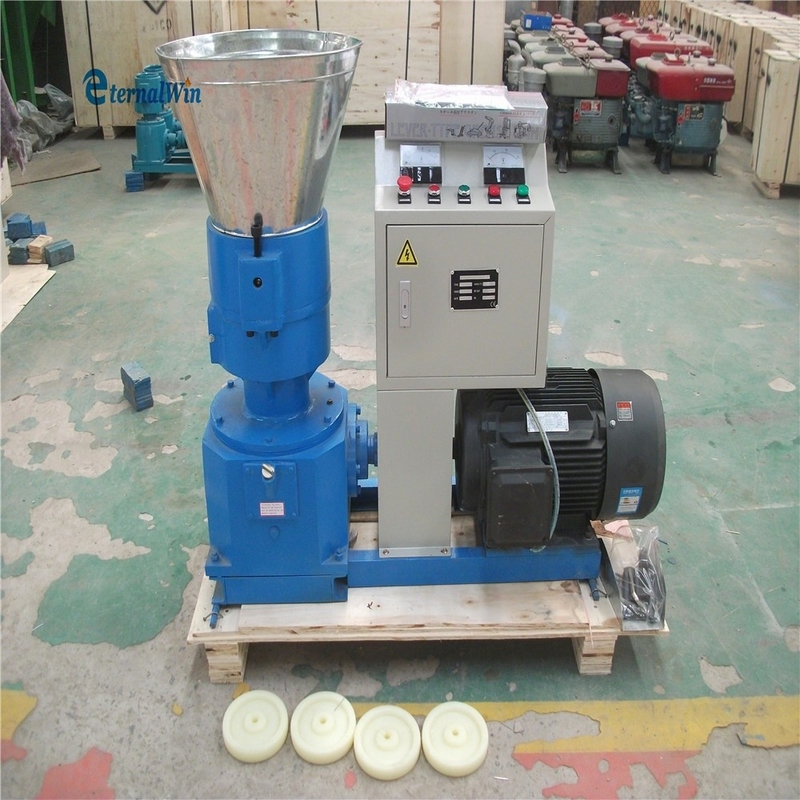200-300 KG/h Capacità di mangime pellet Mill Machine Alta produttività di animali e uccelli mangime di trasformazione della macchina 7.5kw Motore