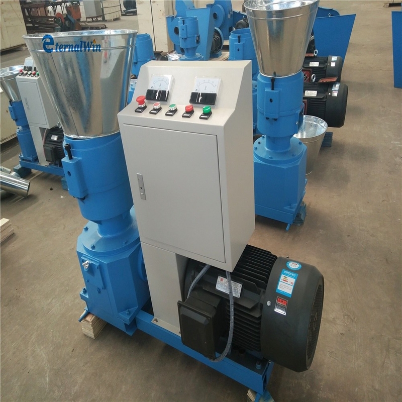 200-300 KG/h Capacità di mangime pellet Mill Machine Alta produttività di animali e uccelli mangime di trasformazione della macchina 7.5kw Motore