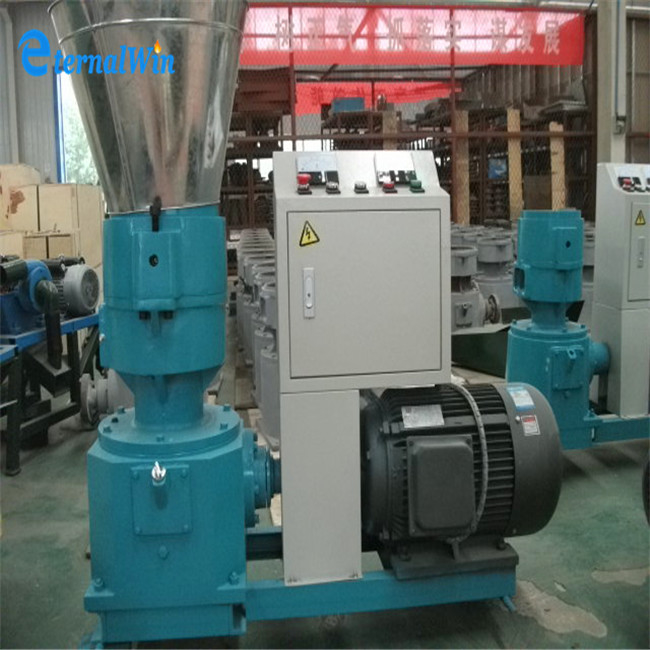 200-300 KG/h Capacità di mangime pellet Mill Machine Alta produttività di animali e uccelli mangime di trasformazione della macchina 7.5kw Motore
