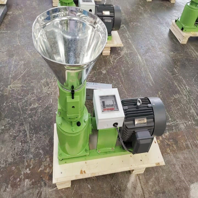 Macchina per la produzione di pellet per mangimi su piccola scala 4KW Motore Tipo elettrico Macchina per la produzione di mangimi per animali
