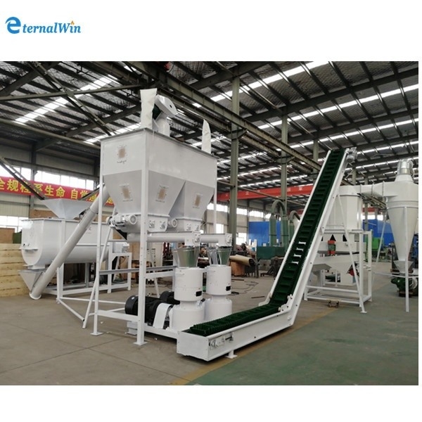 1000-5000 kg/h Macchina per la produzione di pellet di legno