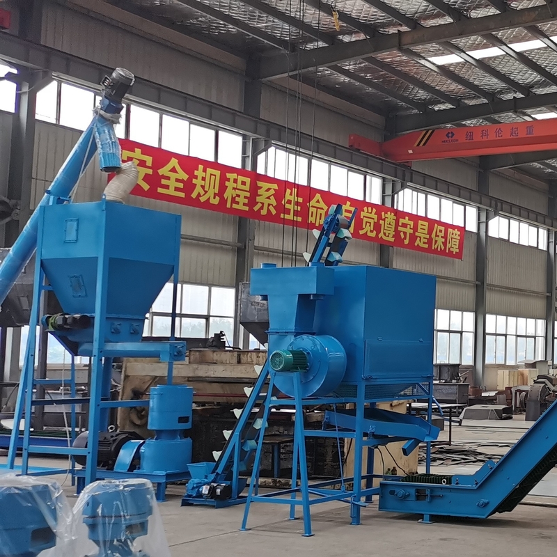 Nuovo arrivo 1000-5000kg/h Macchina per la produzione di pellet di legno Alta produttività Set Legno