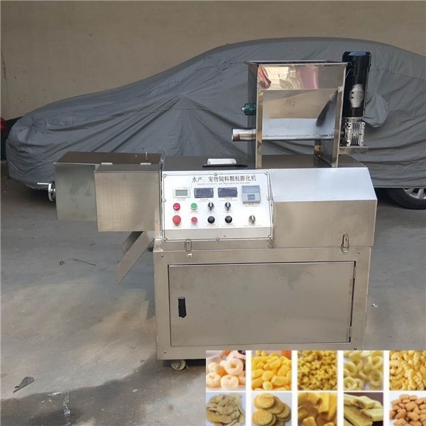220V/380V Voltage Screw Food Extruder Machine per impianto di produzione di polverizzazione del bastone di mais