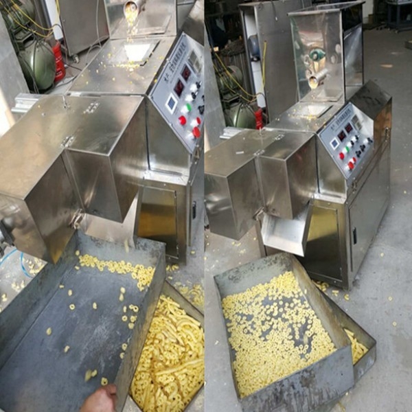 220V/380V Voltage Screw Food Extruder Machine per impianto di produzione di polverizzazione del bastone di mais