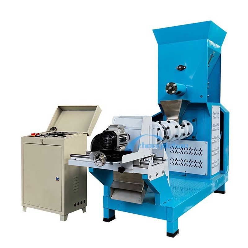 Linea di produzione per estrusione di alimenti per animali domestici (cani), linea di produzione di mangimi galleggianti per pesci, per mangimi per tilapia