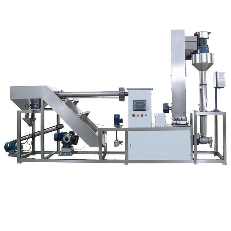 Estrusore per mangimi per pesci ad alta temperatura e alta pressione con sterilizzazione e digeribilità migliorata per l'acquacoltura