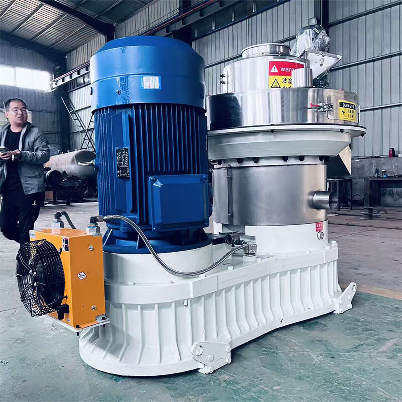 Pellettatrice commerciale ad anello per la produzione di pellet di biomassa