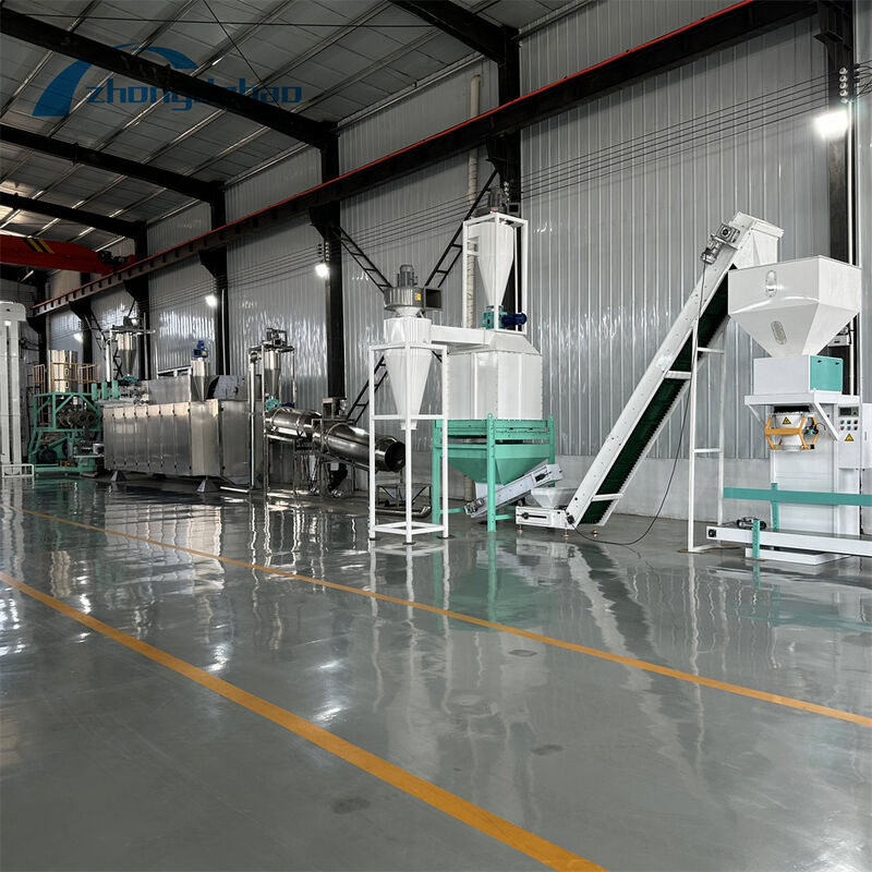 500 kg/h Floating Fish Feed Production Line — Wet-Type Twin-Screw Feed Extruder & Pet Food Processing Machinery