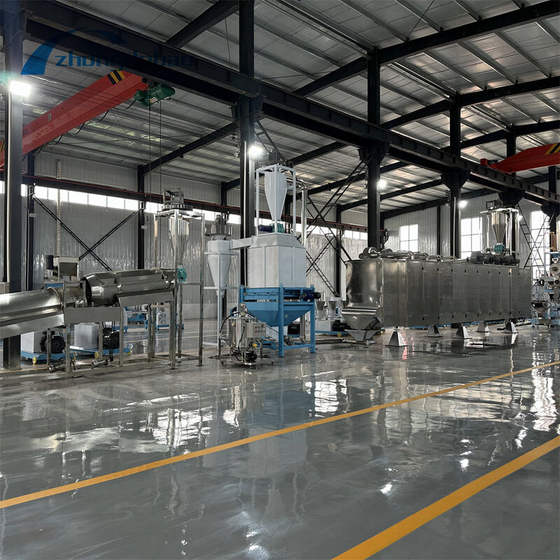 Potenza principale 37-160kw Macchina galleggiante per mangimi di pesci di grado industriale Macchina a pellet galleggiante per mangimi per impianti di allevamento di pesci