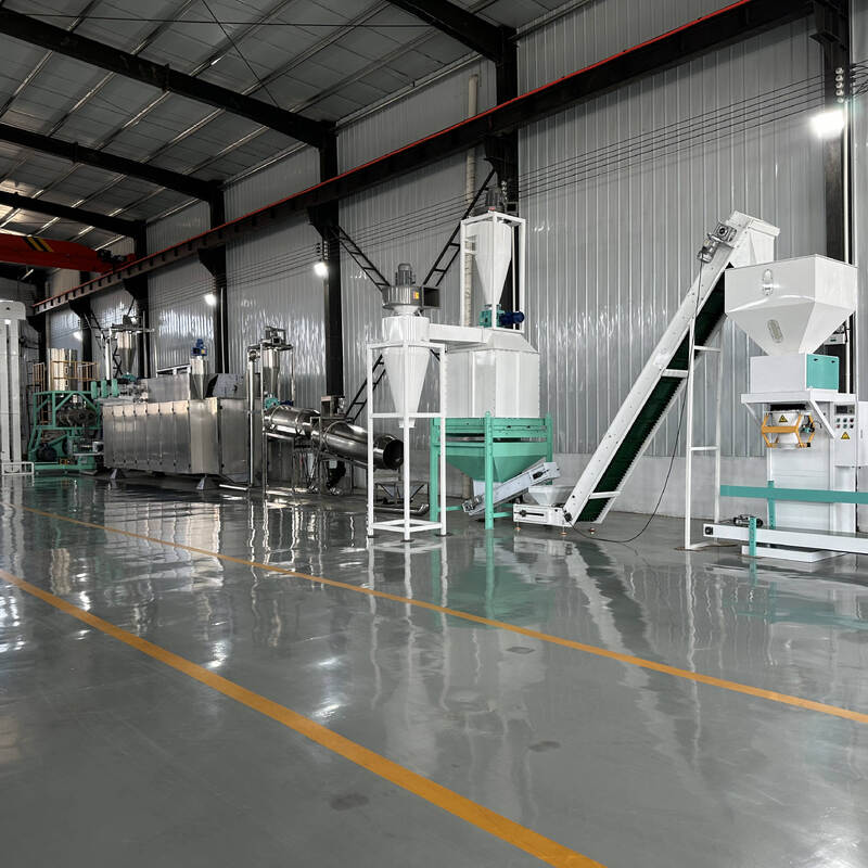 500 kg/h Extruder per alimentazione a doppia vite di tipo umido