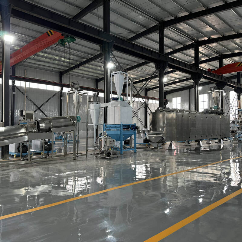 500 kg/h Extruder per alimentazione a doppia vite di tipo umido
