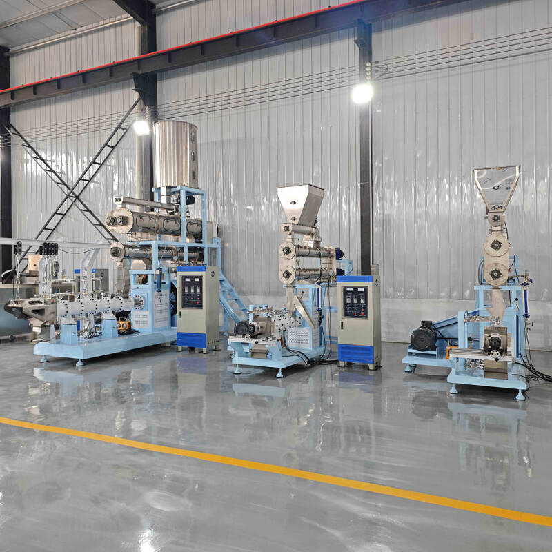 500 kg/h Extruder per alimentazione a doppia vite di tipo umido