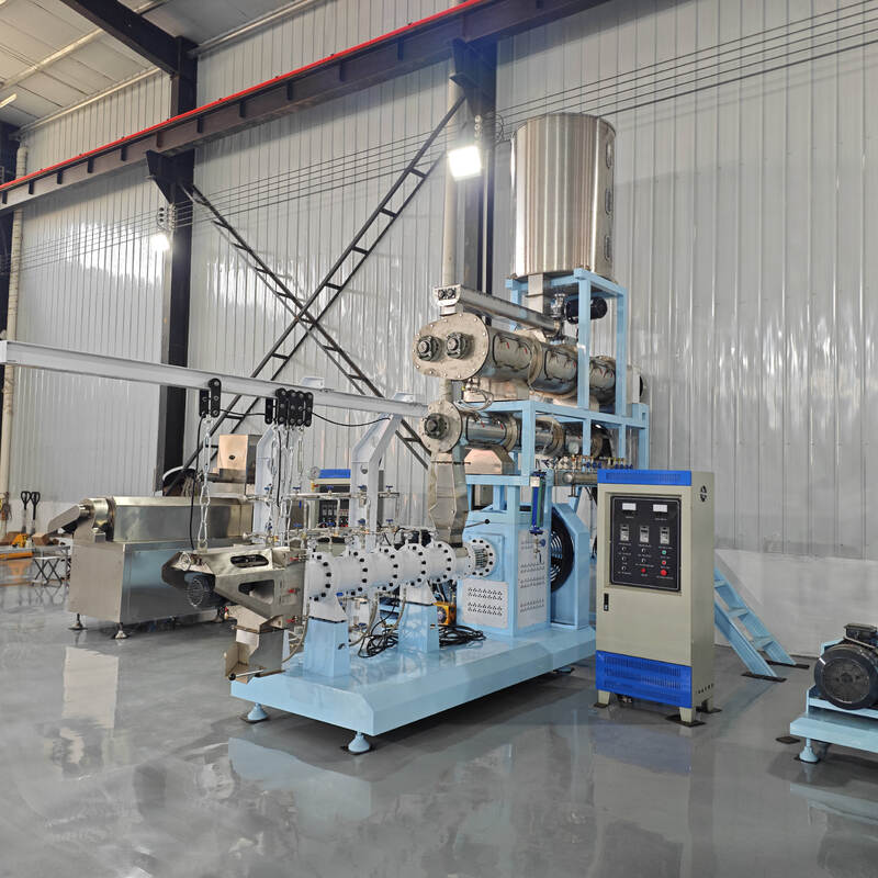 500 kg/h Extruder per alimentazione a doppia vite di tipo umido