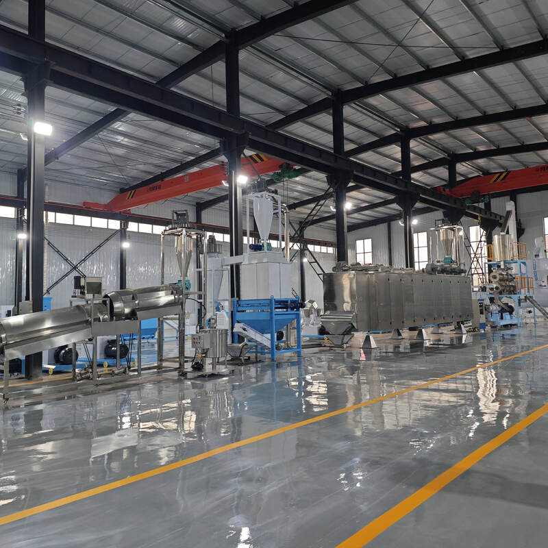 500 kg/h Extruder per alimentazione a doppia vite di tipo umido