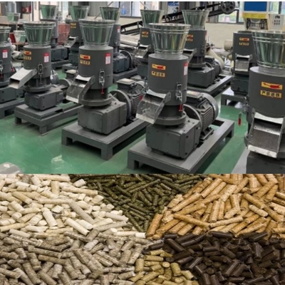 200-500kg per macchina di legno muoventesi del mulino della pallina del rullo della macchina di legno della pallina della segatura di ora per uso industriale