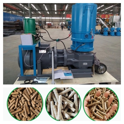 Legno di legno Chip Pellet Machine High Density della biomassa del mulino della pallina del dado del piano 500KG/H