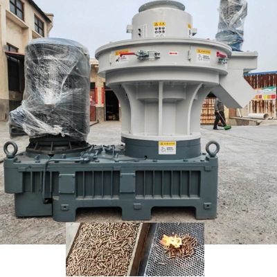 6mm 8mm Ring Die Wood Pellet Mill con il Governo automatico di rimozione di polvere di lubrificazione