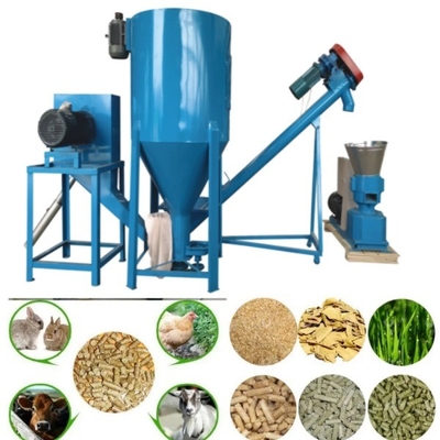 Linea di produzione avanzata della pallina dell'alimentazione animale alimentazione di pollo di 10kw che fa macchina