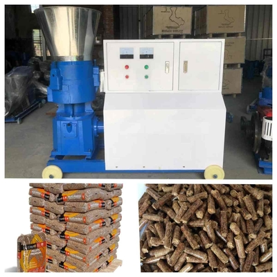 piccola macchina di legno della pallina degli alti della stampa 300kg/H della pallina rulli di legno del mulino 3