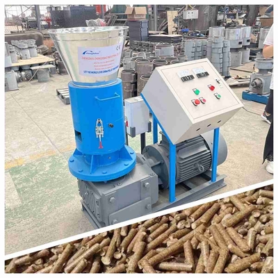 I rulli hanno girato la macchina di legno industriale dell'appalottolatore della biomassa della macchina 300kg/H 22kw della pallina