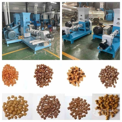 200-500kg/H tipo asciutto macchina di galleggiamento 2.5mm-6mm dell'alimentazione del pesce dell'espulsore dell'alimentazione del pesce piccola