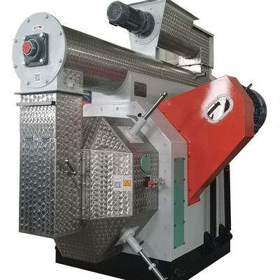 alimentazione animale Ring Die Pellet Machine 55kw del mulino orizzontale della pallina 0.8-4t/H
