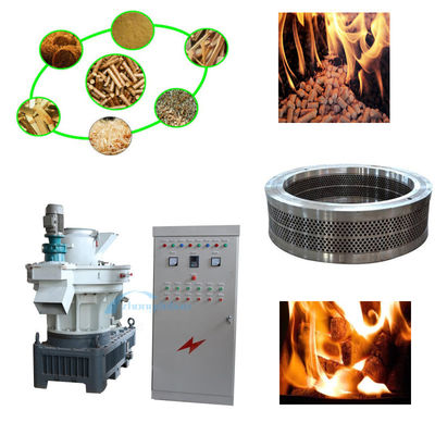 macchina industriale della pallina della biomassa della pallina di 450-700mm della macchina automatica del mulino