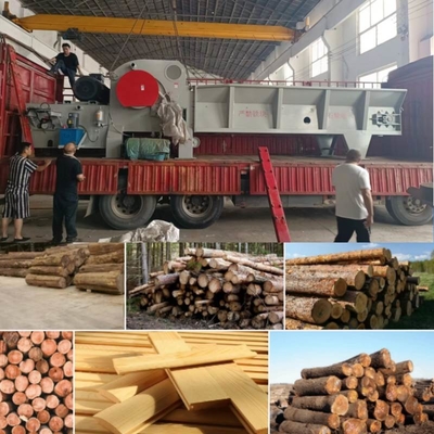 3-30kw ha personalizzato la smerigliatrice commerciale di legno del ramo di albero della tagliuzzatrice