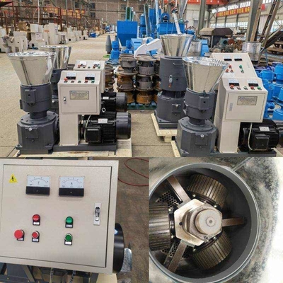 22KW 300kg/h Fabbrica di pellet di legno Macchine per la produzione di pellet di legno