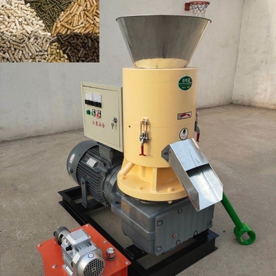 PLC 500 kg/h Fabbrica di pellet di legno Linea di produzione di pellet di legno