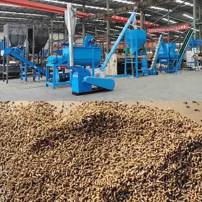 Fabbrica di pellet per mangimi di pollo Fabbrica di pellet per mangimi per animali
