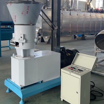 80-1200 kg/h Macchina elettrica per la fabbricazione di pellet con rulli in acciaio legato
