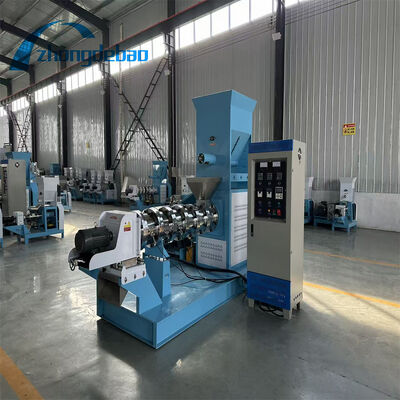 Estrusore per mangimi pellettati DGP100 per la produzione di mangimi per pesci galleggianti con controllo automatico per mulini di acquacoltura commerciali